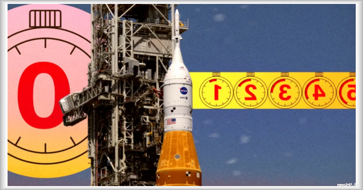 Mission Artémis II : Le compte à rebours avant le décollage vers la Lune dévoilé minute par minute