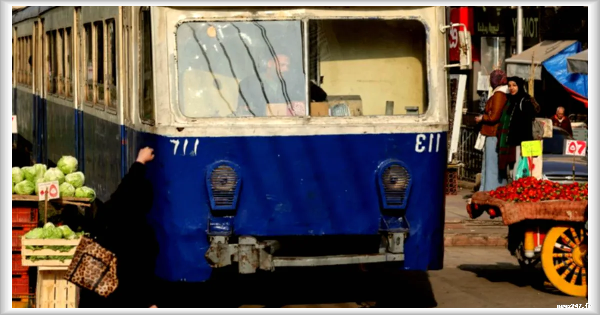 Modernisation du tramway historique d'Alexandrie : un projet ambitieux pour ameliorer les transports en commun