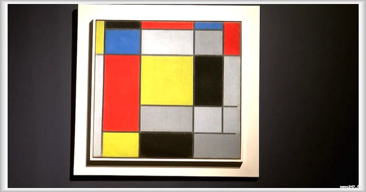 Mondrian : une toile rare de 1920, « Composition III », mise aux enchères chez Christie’s à Londres en octobre