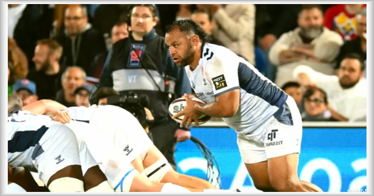Montpellier remporte un match de Top 14 contre Bordeaux-Bègles