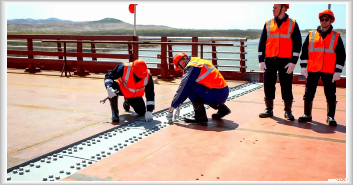 Moscou et Pyongyang inaugurent un pont routier sur la frontière sino-coréenne, mais les tensions logistiques retardent son ouverture