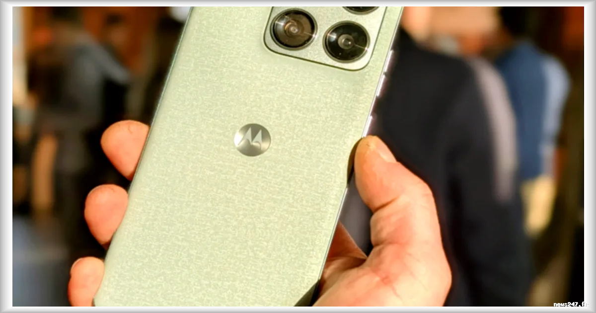 Motorola devoile le smartphone Motorola Edge 70 Fusion : un concentré de technologie dans un design élégant