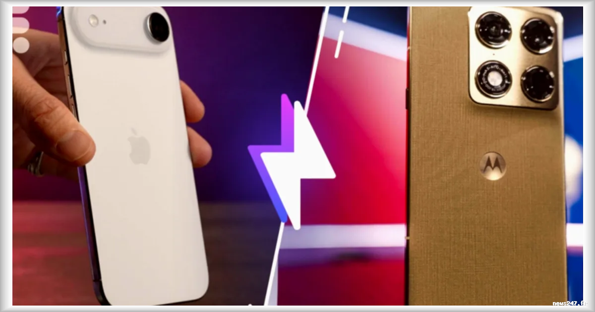 Motorola Signature vs iPhone Air : un duel ultrafin entre deux concurrents de poids