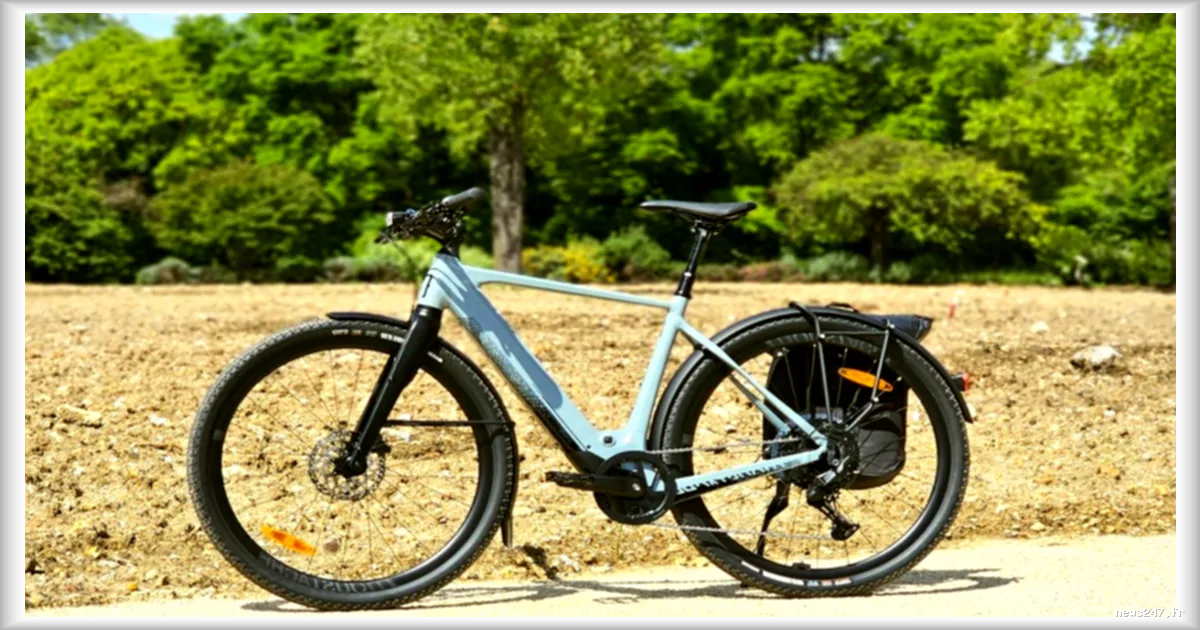 Moustache Dimanche 29 Gravel 2 Flat Bar : le VAE gravel qui séduit par son polyvalence entre ville et chemins