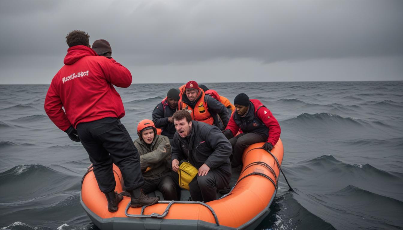 MSF porte plainte contre un groupe d’extrême droite britannique après des incidents lors de traversées de la Manche