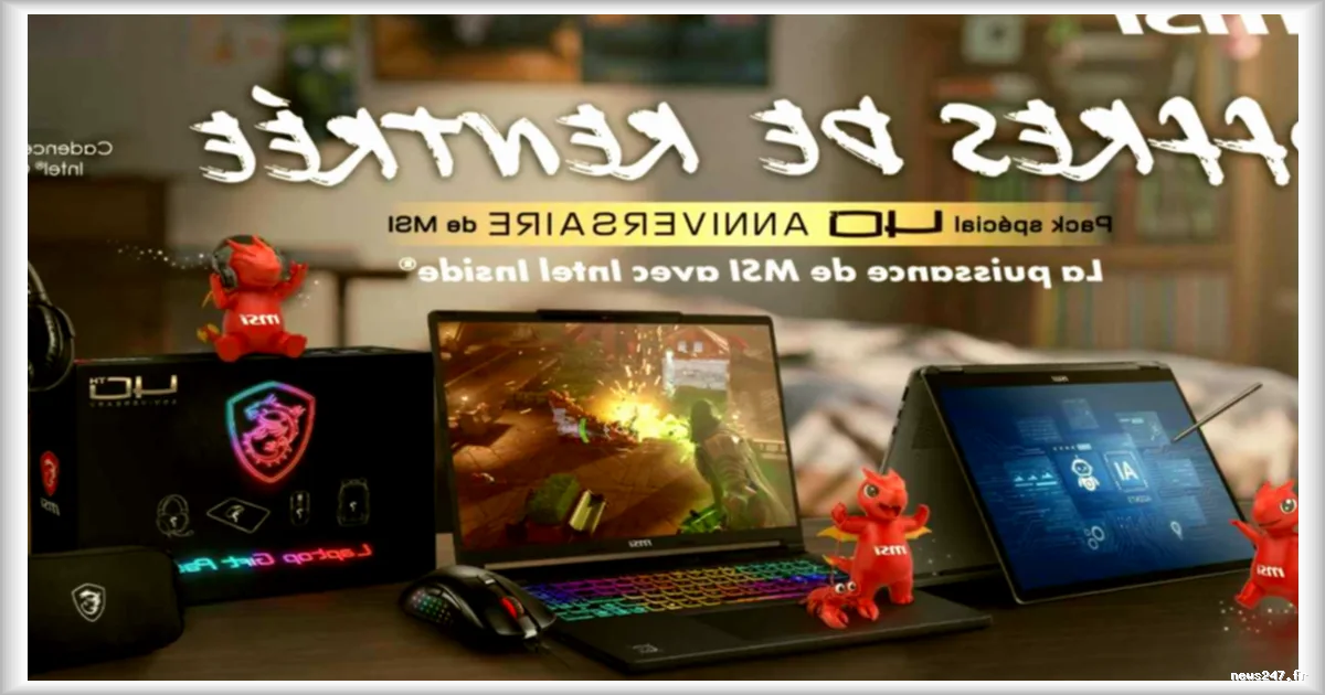 MSI lance des promotions exceptionnelles sur ses PC portables pour la rentrée 2026
