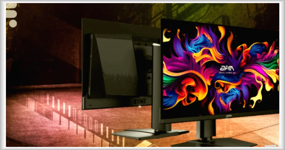 MSI propose un écran PC QD-OLED 27 pouces à 240 Hz et 0,03 ms à moins de 400 euros chez Darty