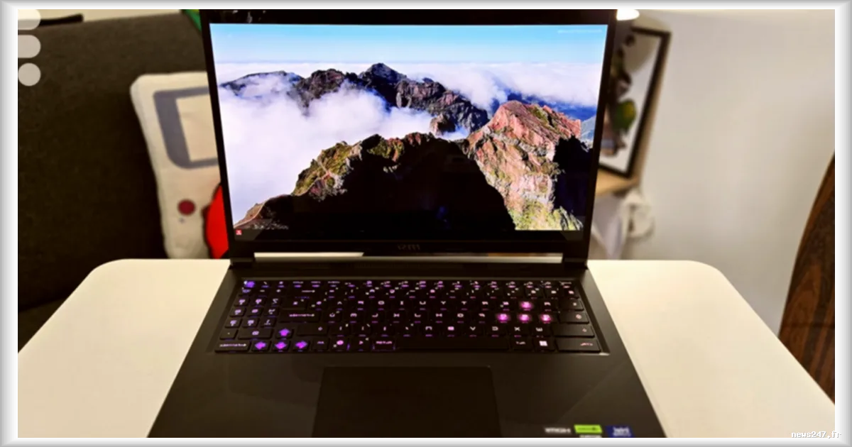 MSI Raider 16 Max HX : le PC portable 16 pouces le plus puissant du marché testé par Frandroid