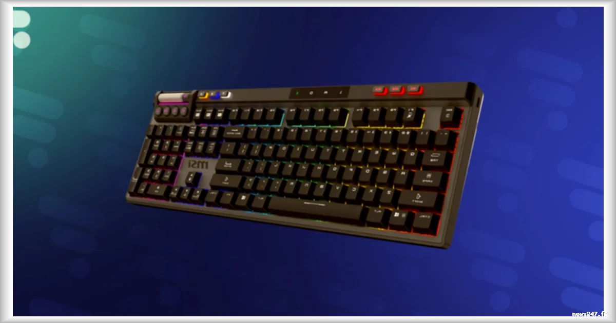 MSI Strike Pro Wireless: un clavier silencieux et personnalisable disponible pour moins de 100 euros