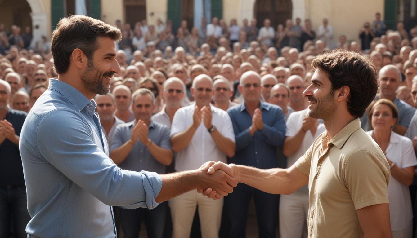 Municipales 2026 : Ciotti, candidat à Nice, s'affiche avec Bardella à Menton