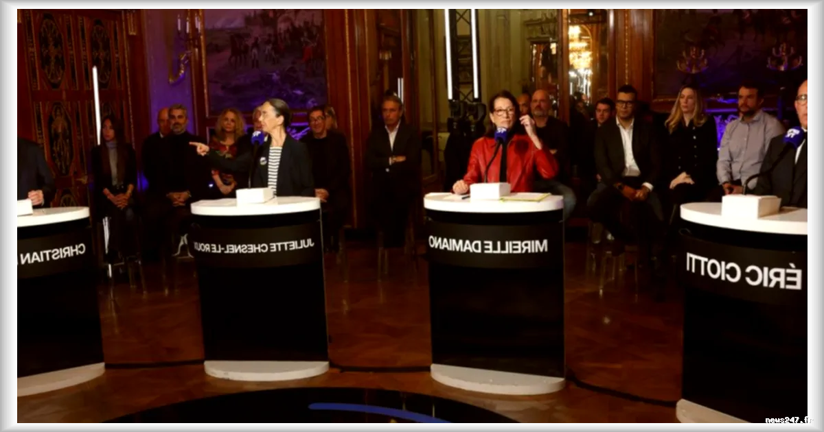 Municipales à Nice : les quatre principaux candidats s'affrontent lors d'un débat télévisé