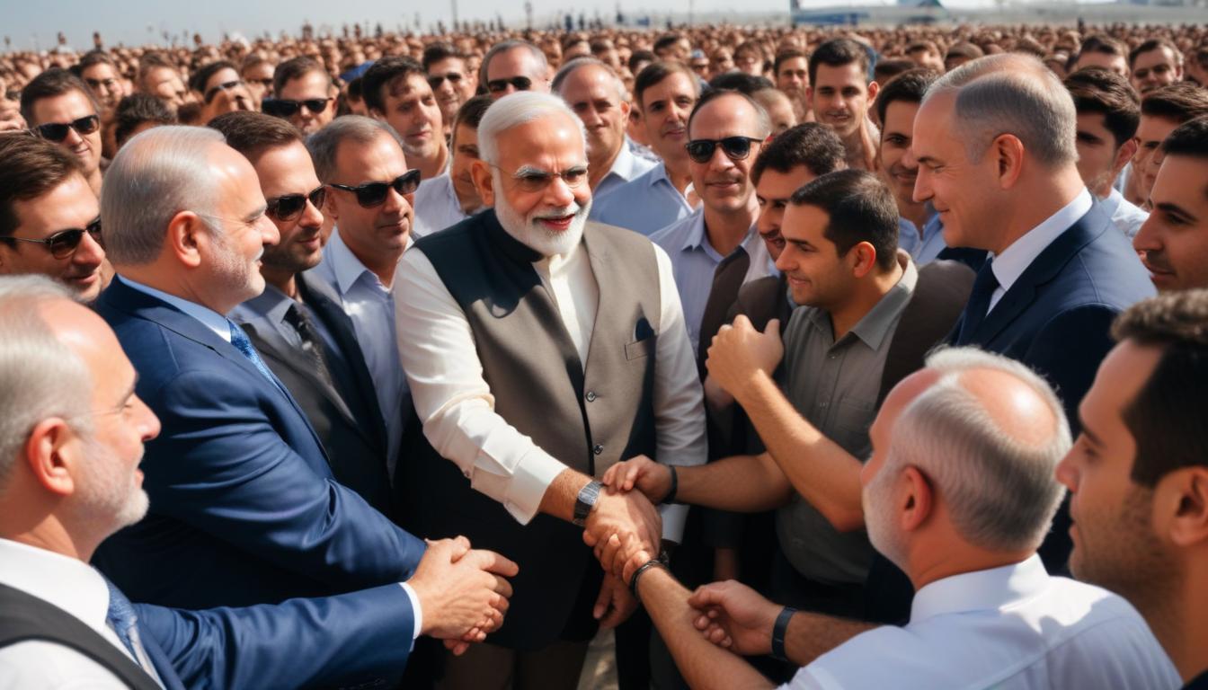 Narendra Modi attendu en Israël mercredi, Benyamin Netanyahou affirme vouloir bâtir de «nouvelles alliances»