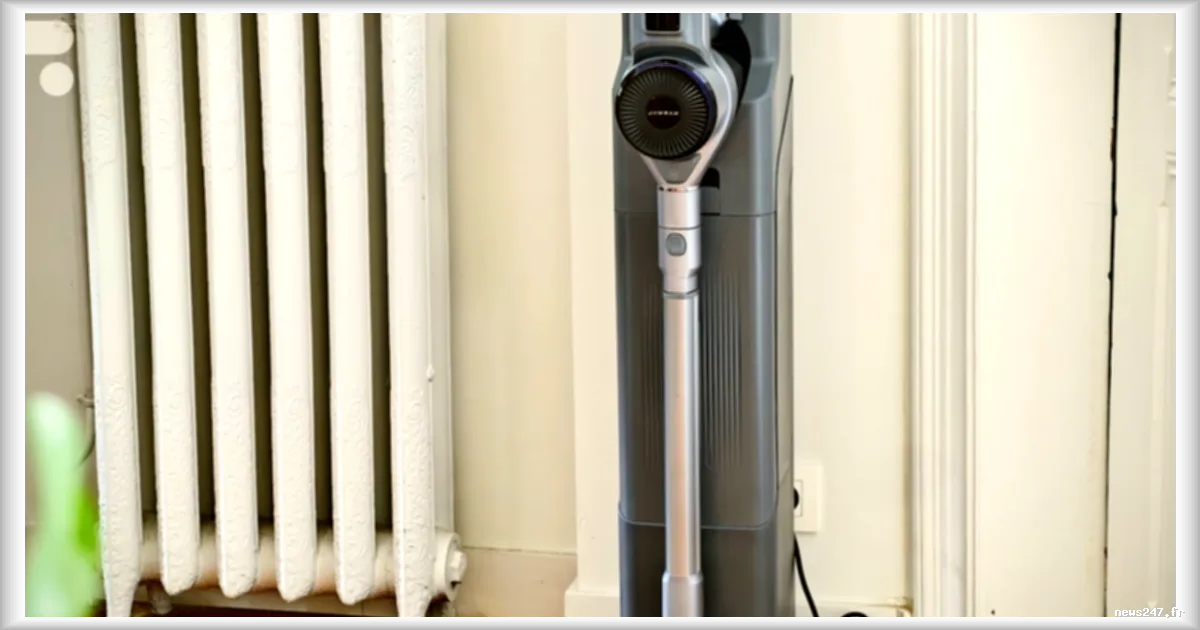 Narwal V40 Station : l'aspirateur balai puissant avec station d'auto-vidage et double batterie