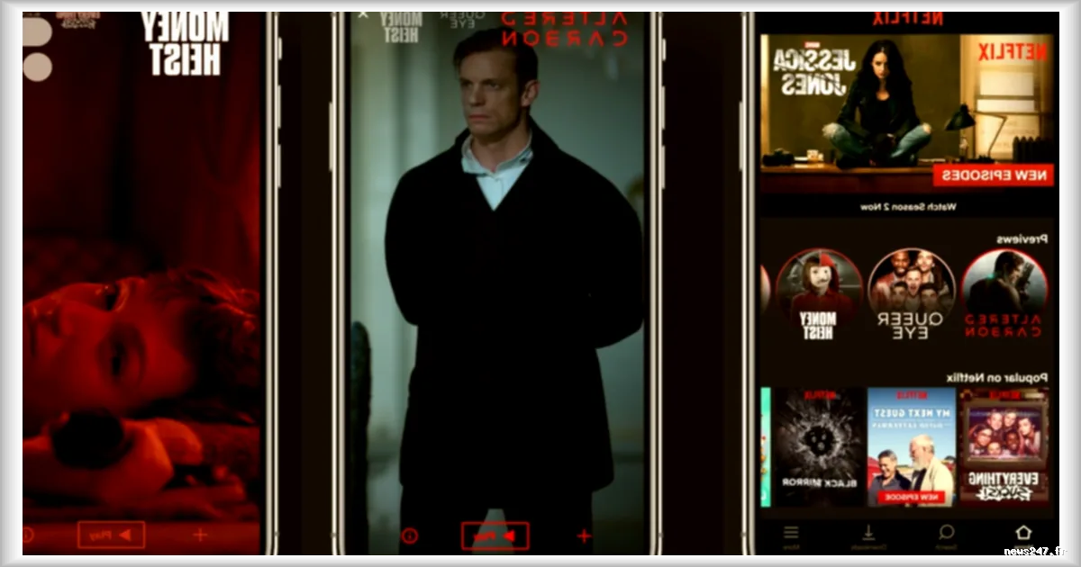 Netflix annonce l'arrivee prochaine des videos verticales sur sa plateforme mobile