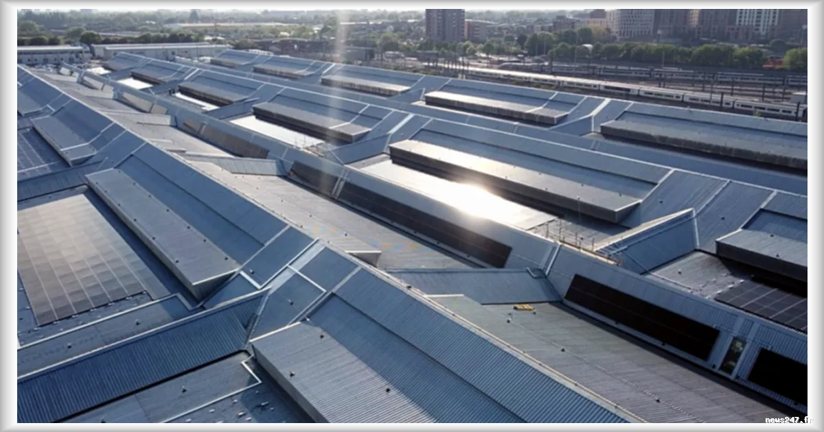 New Spitalfields à Londres : le plus grand marché alimentaire britannique s’équipe du plus vaste projet solaire en toiture