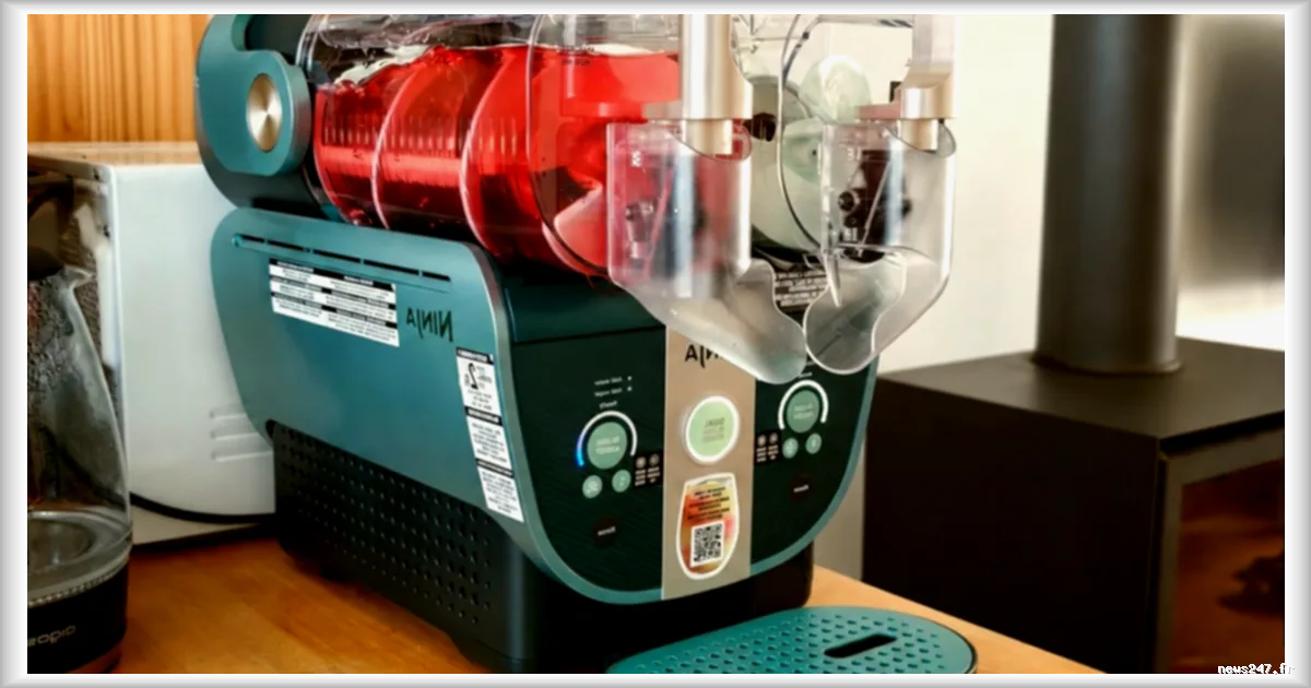 Ninja SLUSHi Twist : une machine à granités et cocktails glacés pour les grandes tablées, selon Frandroid