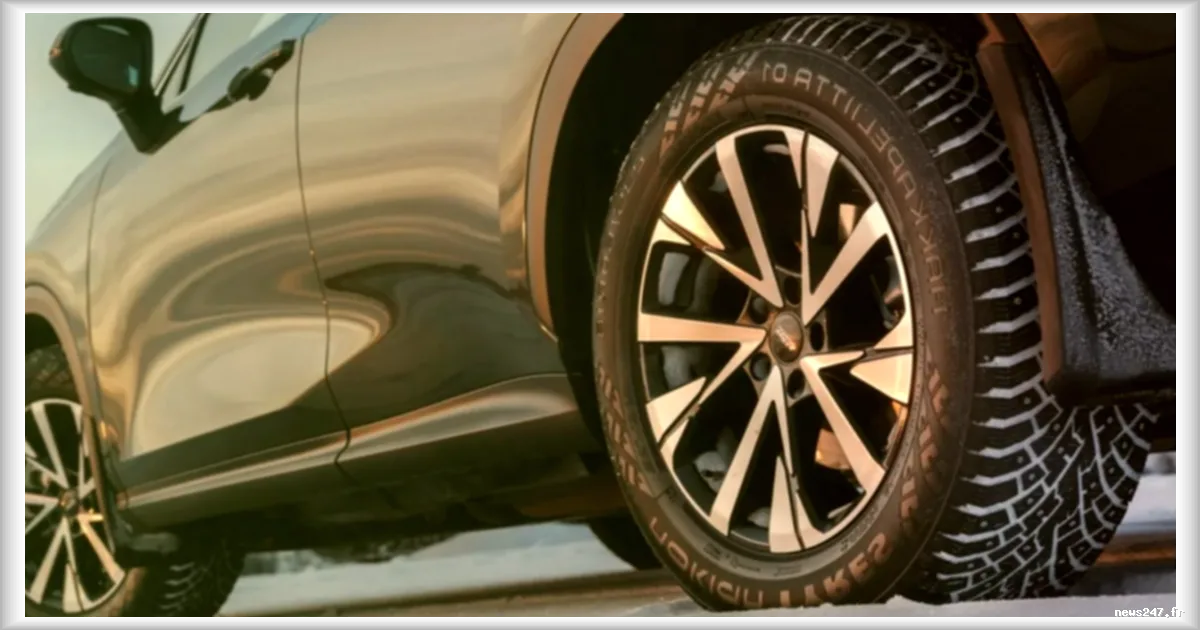 Nokian Tyres lance un pneu hiver innovant avec clous rétractables