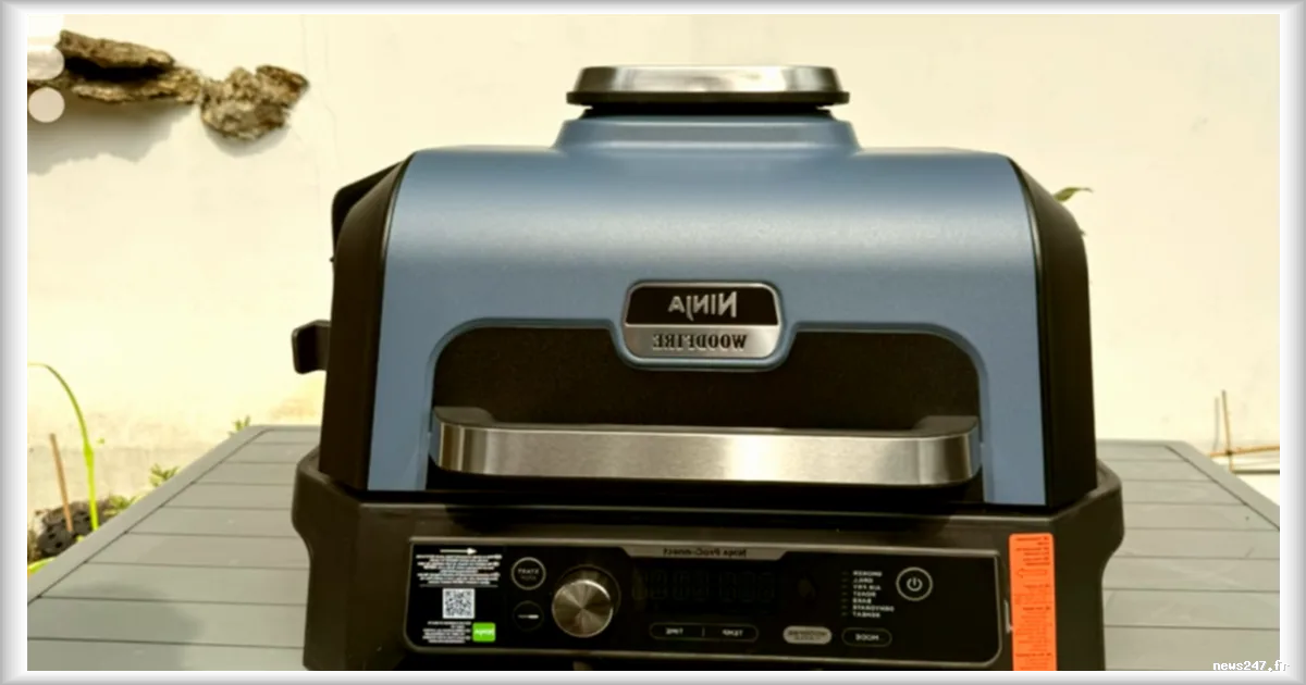 Nouveau barbecue connecté Ninja Woodfire Pro Connect XL : une révolution dans l'art de cuisiner en extérieur