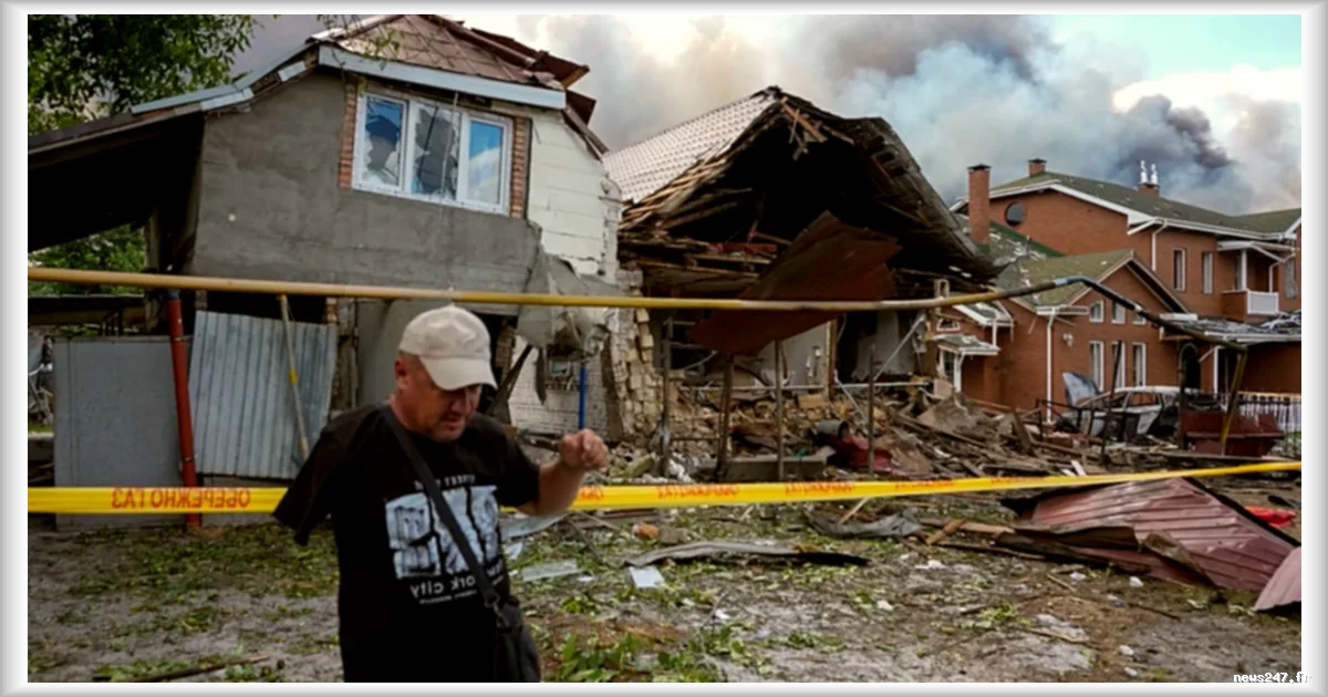 Nuit d'attaques massives : drones et missiles russes provoquent incendies et destructions en Ukraine