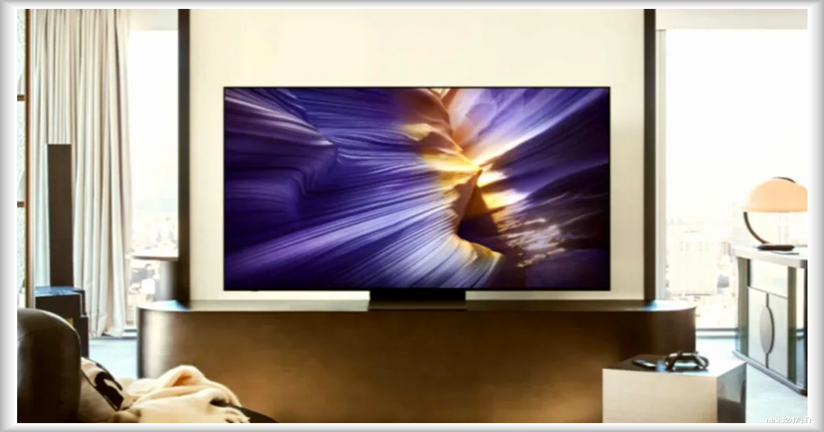 Offre exceptionnelle sur un téléviseur QD-OLED de Samsung