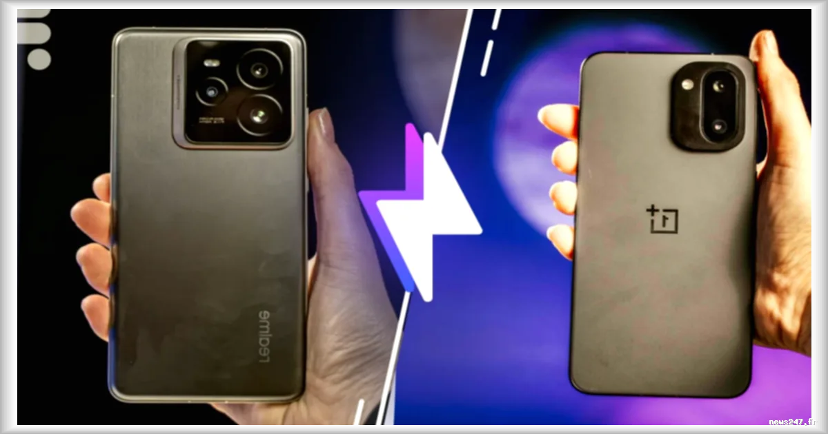 OnePlus 15R vs Realme GT 7 : lequel choisir parmi les meilleurs smartphones milieu de gamme haut de gamme ?
