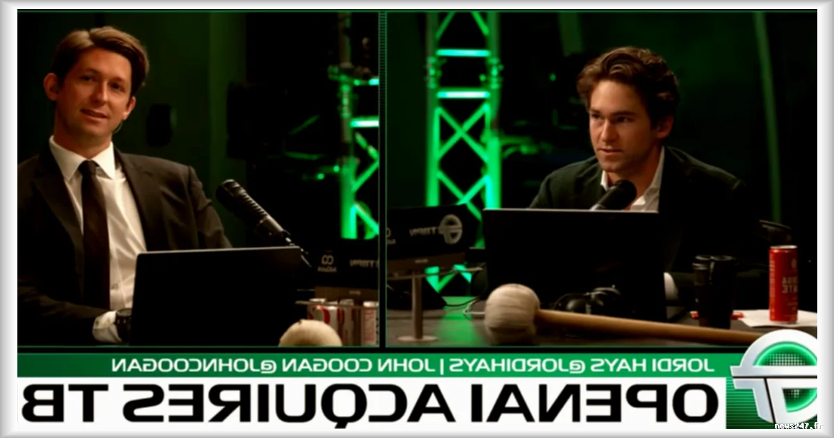 OpenAI acquiert le podcast TBPN pour stimuler les discussions sur l'intelligence artificielle