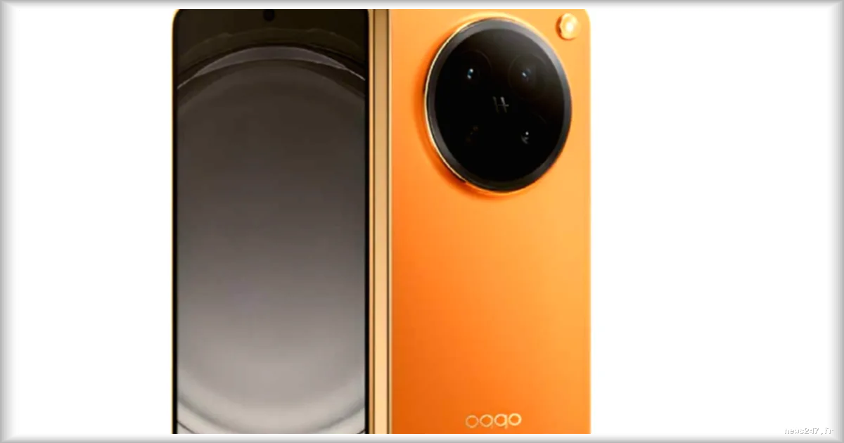 Oppo Find N6 : les fuites révèlent un design inspiré de l'iPhone 17 Pro Max