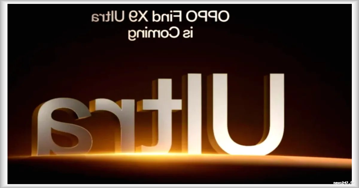 Oppo Find X9 Ultra : les détails de sa configuration photo révélés