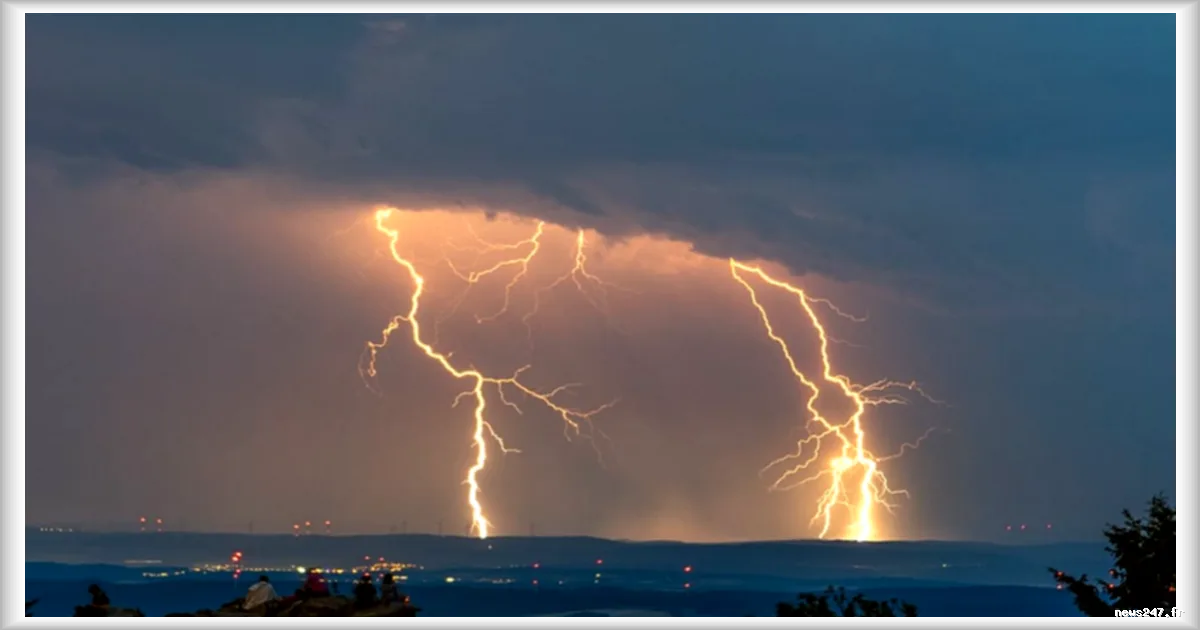 Orages violents dans le sud de l’Allemagne : neuf blessés par la foudre en une soirée