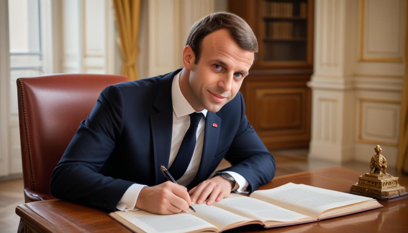 Pablo Neruda sur le bureau d'Emmanuel Macron : un symbole de la distance avec Trump ?