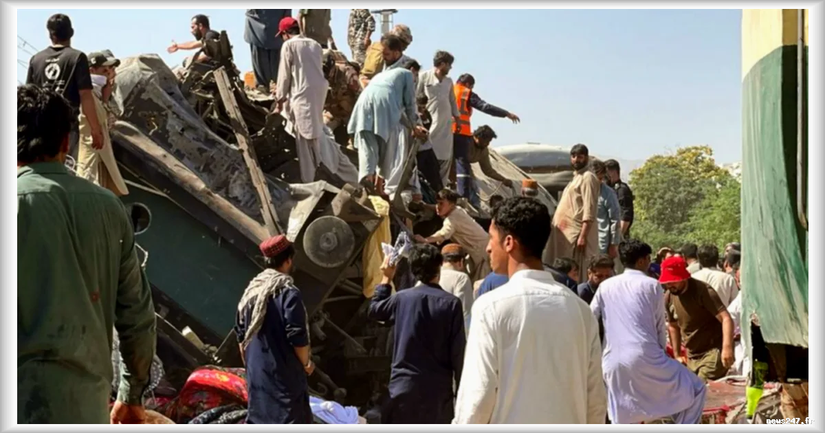 Pakistan : Une attaque à l'explosif contre un train militaire fait au moins 24 morts au Baloutchistan