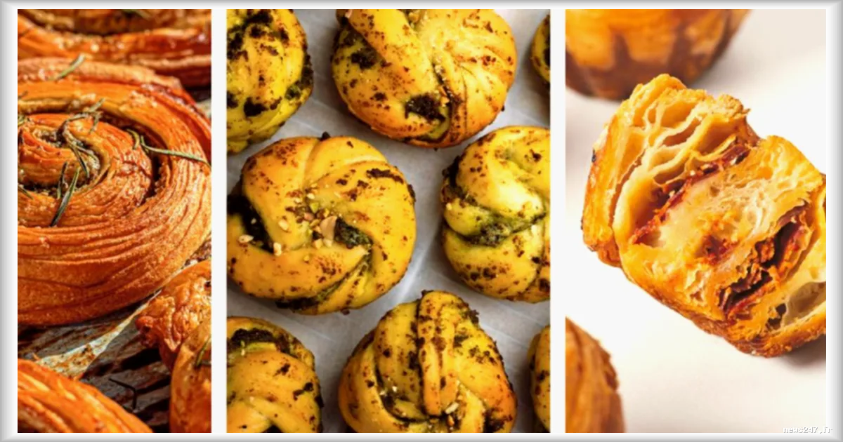 Paris : dix viennoiseries salées à découvrir dans une boulangerie innovante du 2e arrondissement