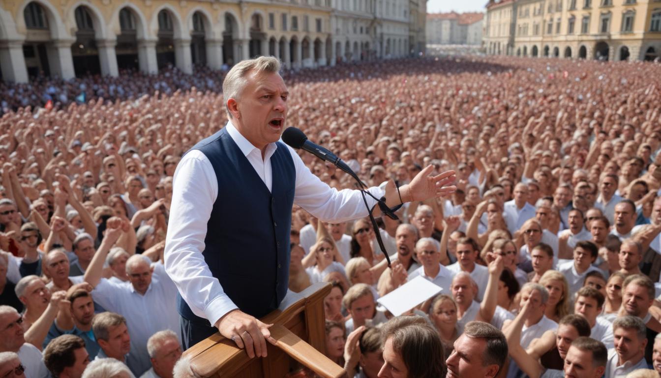 Péter Magyar, chef du parti Tisza, rassemble l'opposition hongroise contre Viktor Orban avant les élections législatives