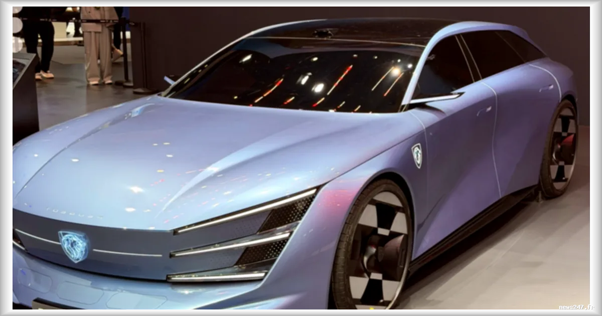 Peugeot devoile ses nouveaux concepts electriques en Chine : un design impressionnant mais des details techniques manquants suscitent des inquietudes