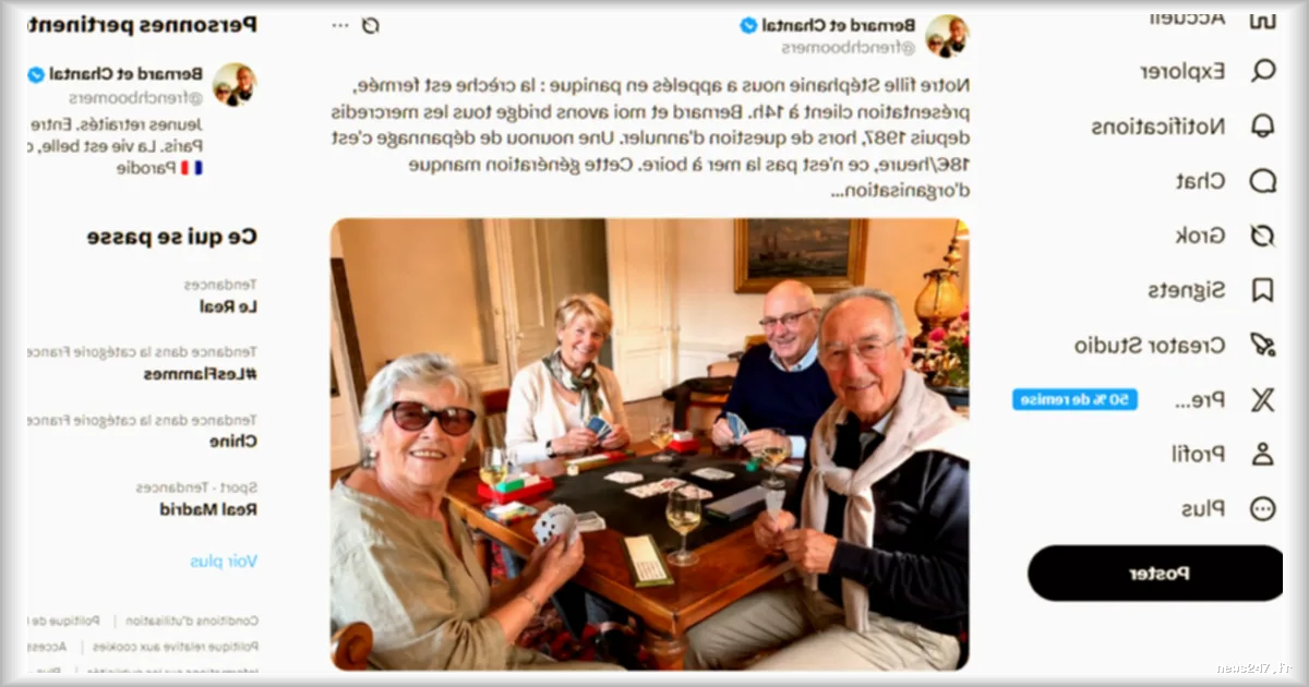 Phénomène viral sur les réseaux sociaux : le compte parodique "Bernard et Chantal" fait le buzz à Arcachon