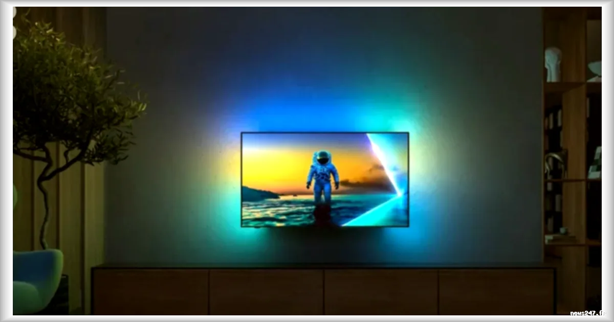 Philips 55OLED850 : le téléviseur OLED 4K 144 Hz de 55 pouces en promo à moins de 1 000 €, soit une réduction record de 51 %