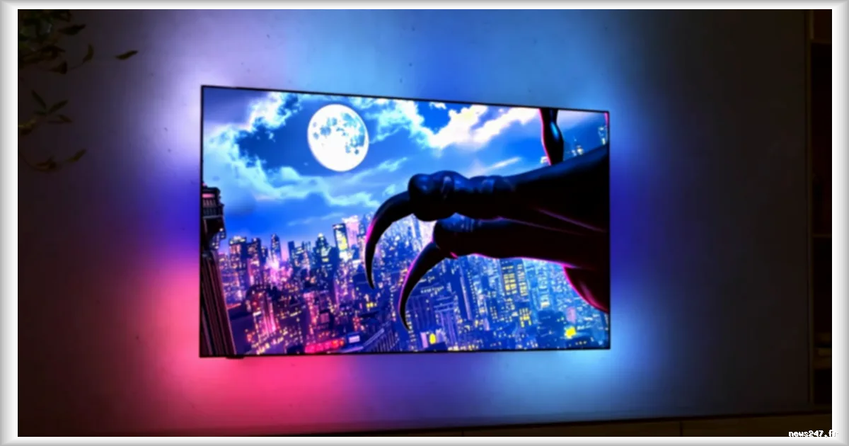 Philips 77OLED950 : le téléviseur OLED de 77 pouces en promo pour les phases finales de la Coupe du monde