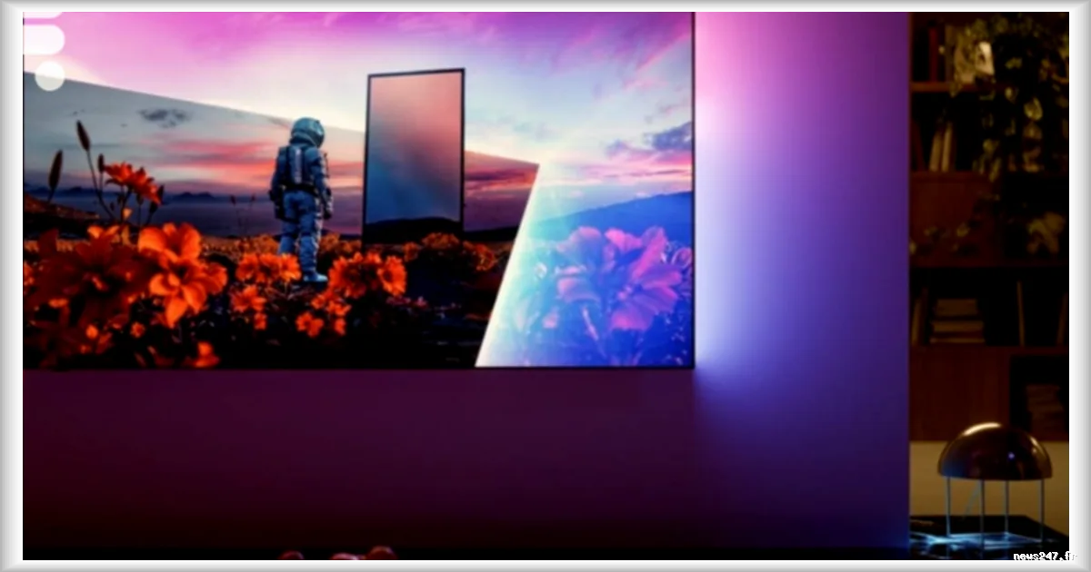 Philips devoile sa nouvelle gamme TV Ambilight 2026 avec un premier televiseur RGB Mini-LED
