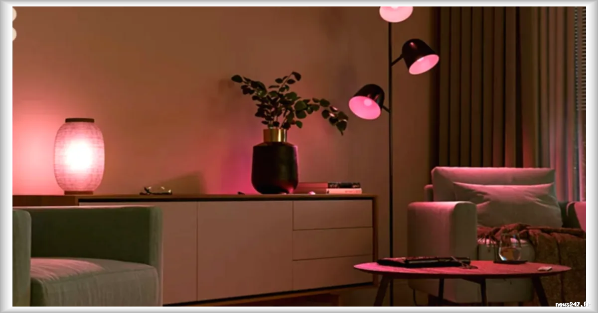 Philips Hue : un pack de démarrage à -54 % pour s'initier à la lumière connectée