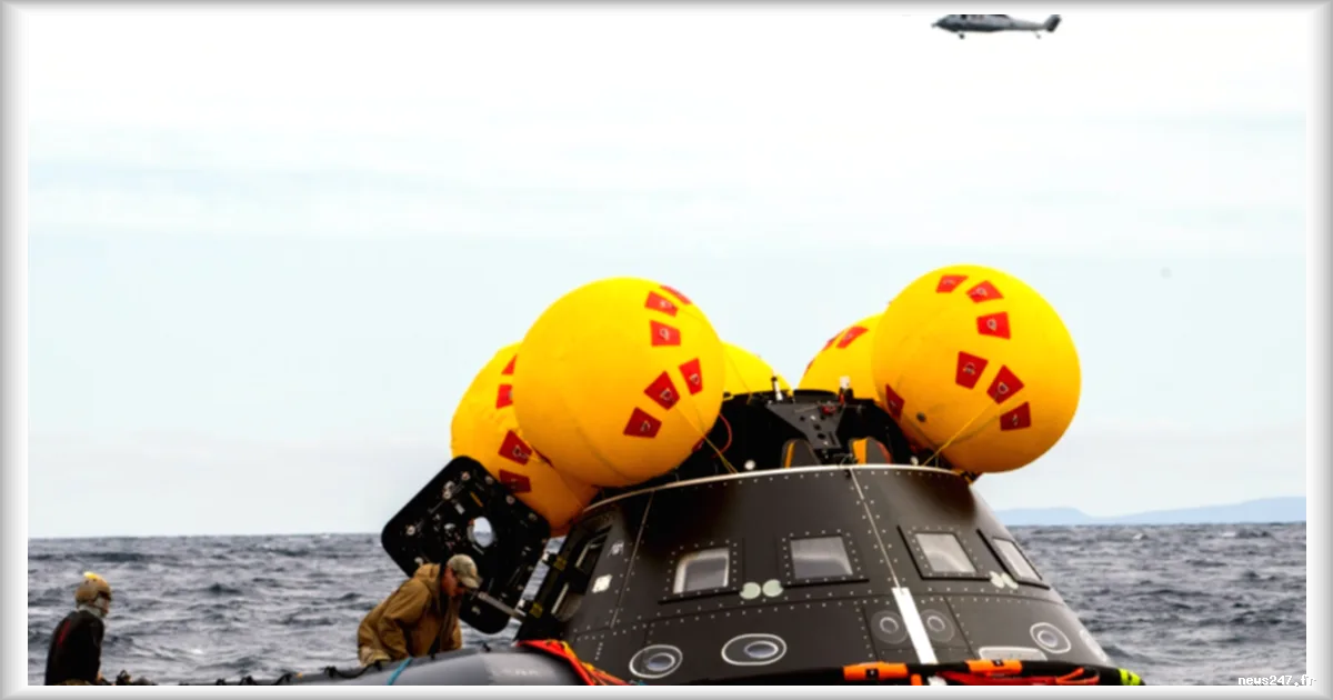 Plan de l'US Navy pour récupérer les astronautes d'Artémis 2 : plongeurs d'élite et navire de guerre mobilisés
