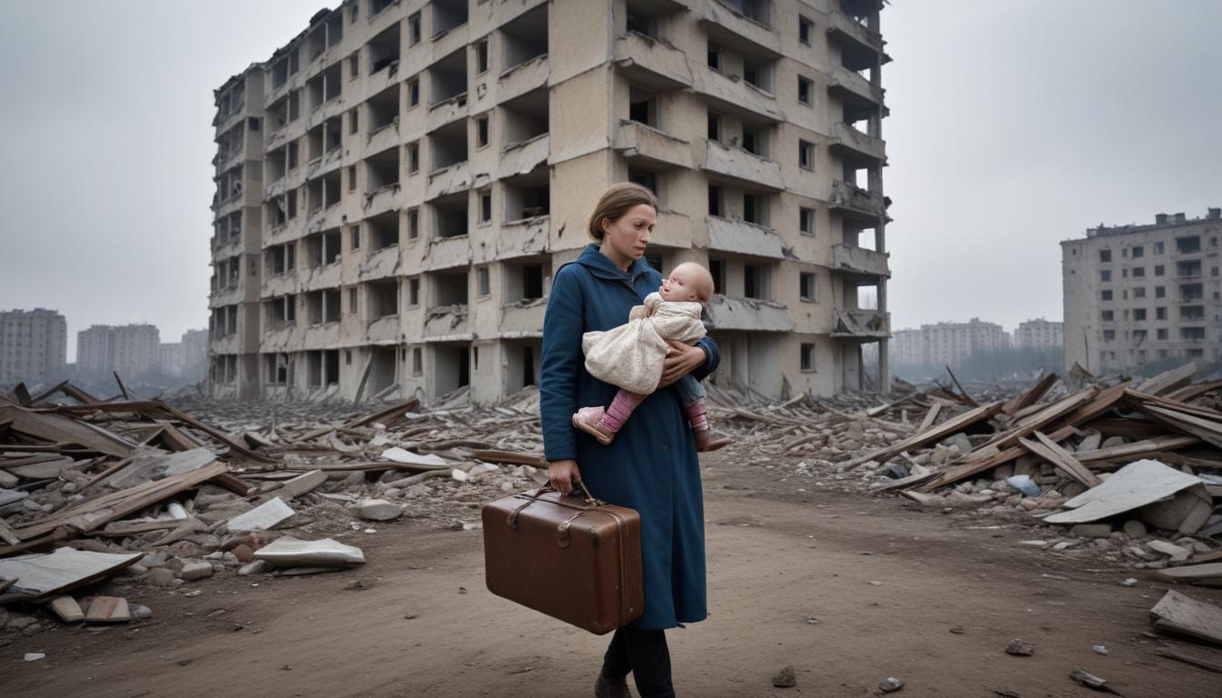 Plus de 1,6 million d'Ukrainiens ont fait le choix de retourner chez eux malgré la guerre, rapporte Save the Children