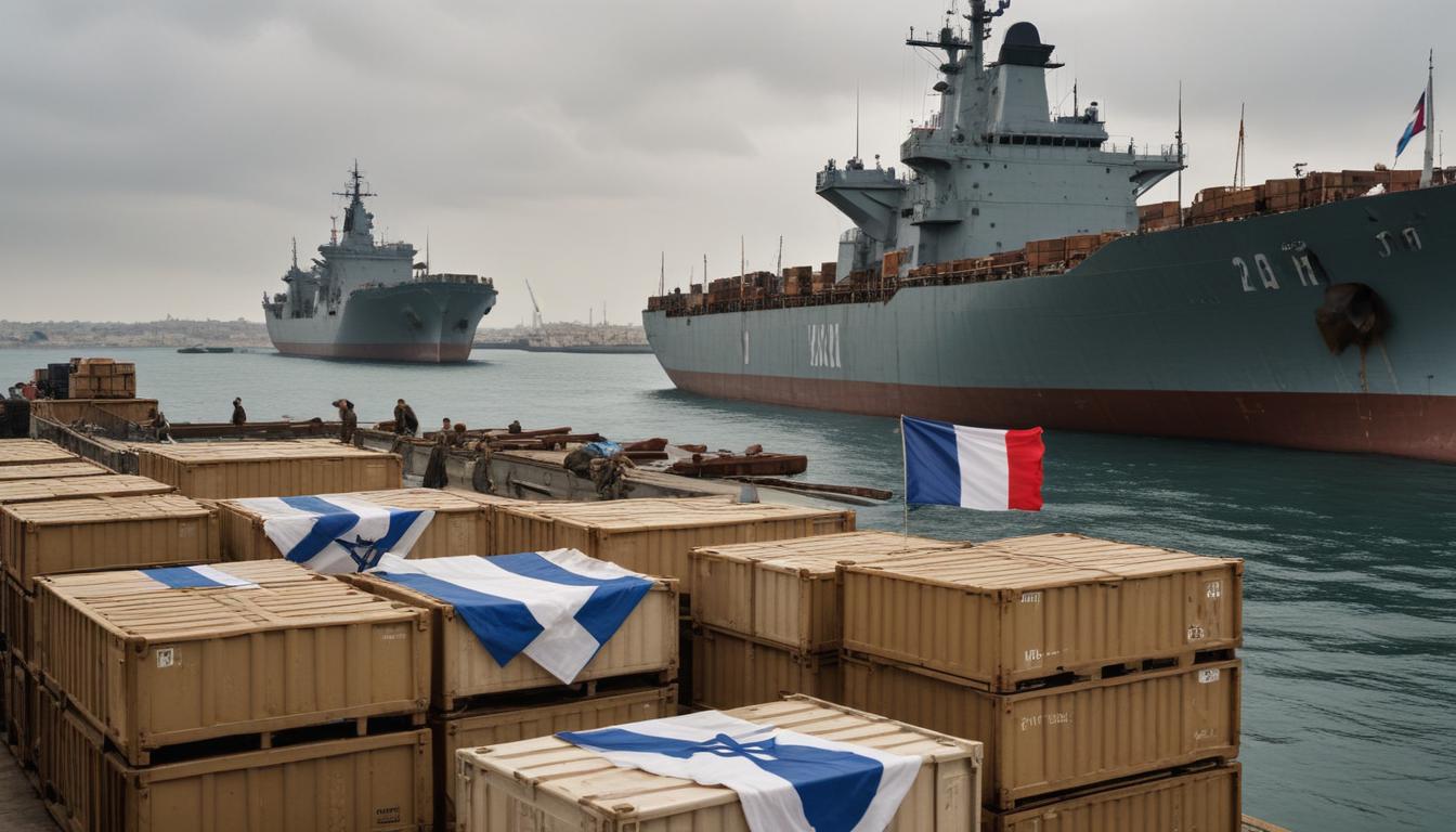 Plus de 525 cargaisons d'équipements militaires français envoyées vers Israël entre octobre 2023 et mars 2026 selon Le Monde