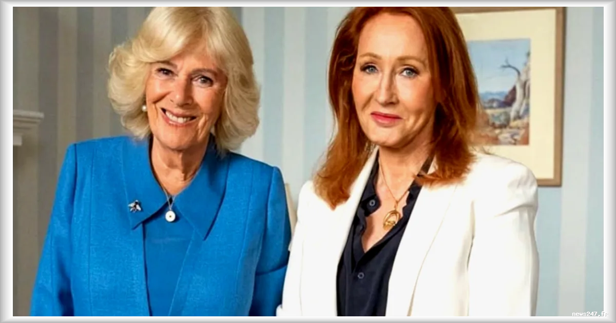 Polémiques autour de la reine Camilla après sa rencontre avec J.K. Rowling en Écosse