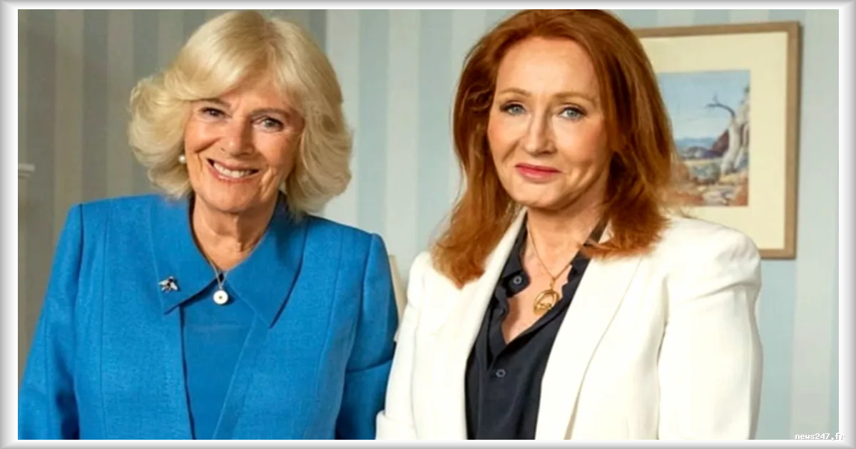 Polémiques autour de la reine Camilla après sa rencontre avec J.K. Rowling en Écosse