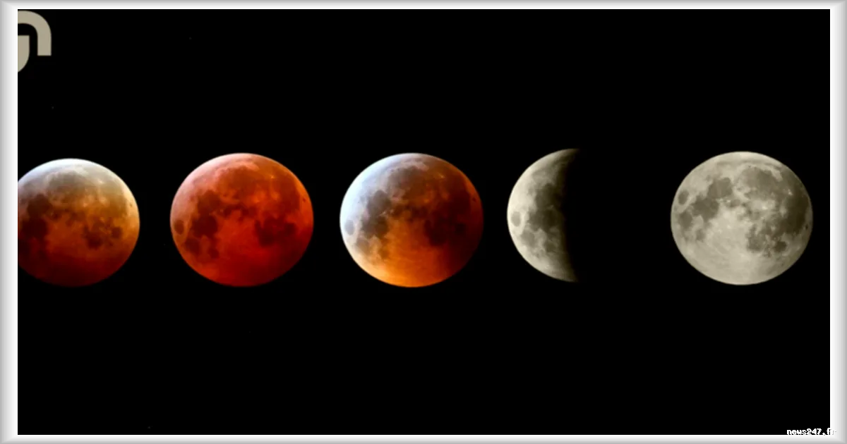 Pourquoi la Lune devient-elle rouge pendant une éclipse ? Explications scientifiques
