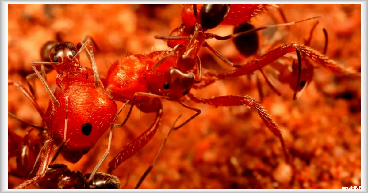 Premier cas de mutualisme de nettoyage chez les fourmis révélé par un entomologiste
