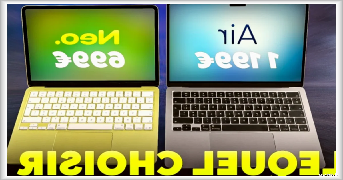Premier test vidéo du MacBook Neo : Apple mise sur un modèle abordable face au MacBook Air