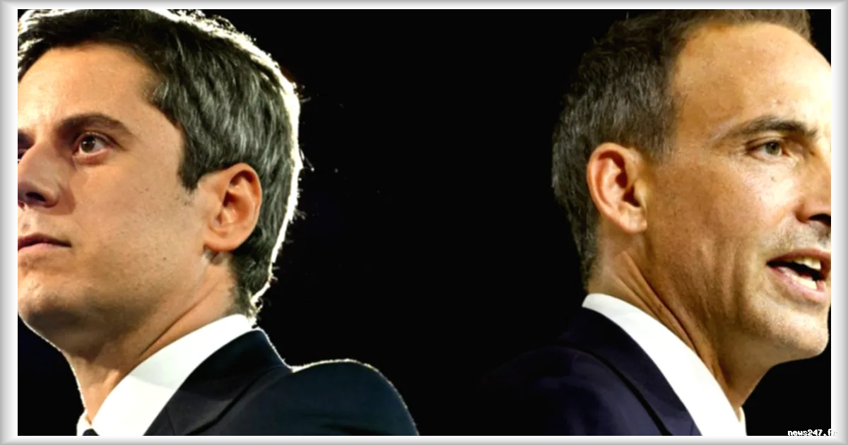 Présidentielle 2027 : Attal et Glucksmann, deux figures progressistes aux ambitions concurrentes
