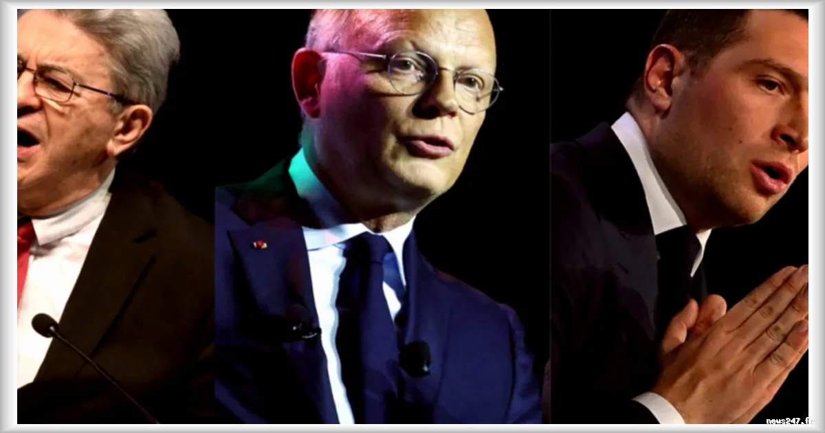Présidentielle 2027 : Bardella en tête des sondages, Philippe en embuscade, Mélenchon résiste selon Le Figaro