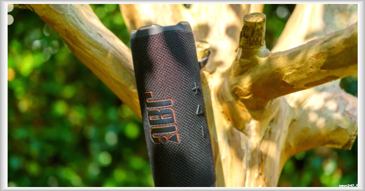 Promotion exceptionnelle : la JBL Flip 7 disponible à moins de 100 € avec une note de 9/10 pour sa qualité sonore